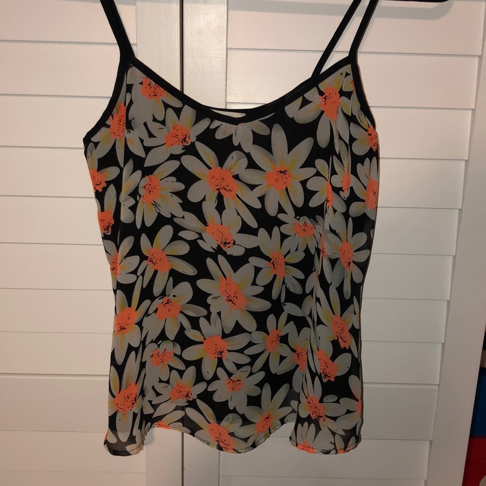 Floral tank top